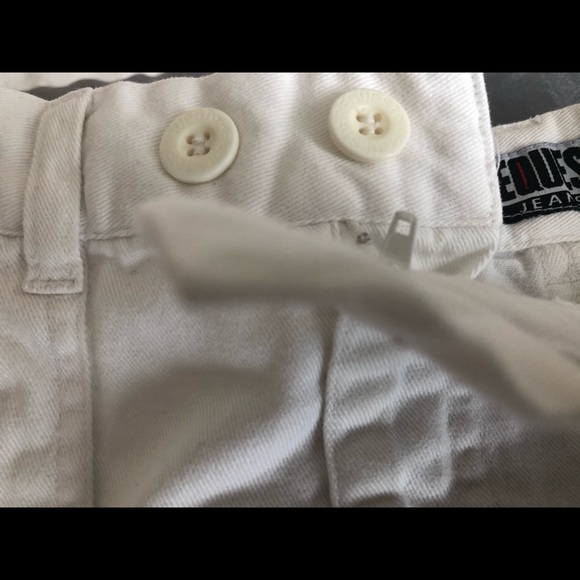 🐰Request Vintage Design Jeans Skirt in White🐰 - Picture 5 of 11